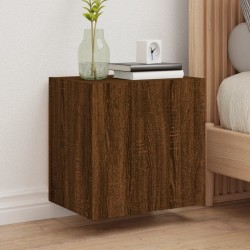 Meubles TV muraux 2 pcs chêne marron 40,5x30x40 cm 615832615832