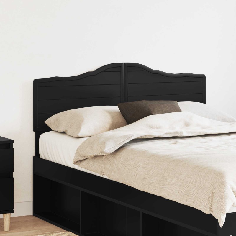 Tête de lit Chêne noir Bois d'ingénierie 615838615838