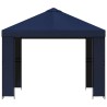 Pavillon 3 x 3 m Bleu Polyester et Acier 190 gsm 615840615840