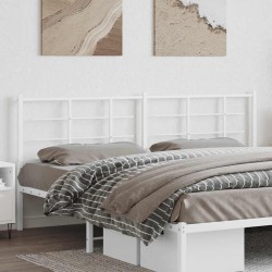 Tête de lit de remplacement métal blanc 200 cm 615841615841