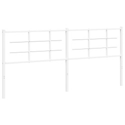 Tête de lit de remplacement métal blanc 200 cm 615841615841