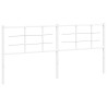 Tête de lit de remplacement métal blanc 200 cm 615841615841