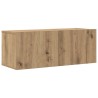 Meubles TV muraux 6 pcs chêne artisanal bois d'ingénierie 615842615842