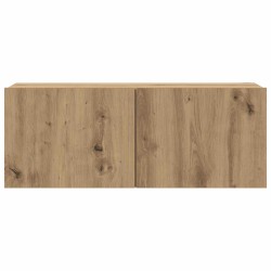 Meubles TV muraux 6 pcs chêne artisanal bois d'ingénierie 615842615842