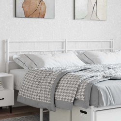 Tête de lit de remplacement métal blanc 200 cm 615844615844