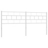 Tête de lit de remplacement métal blanc 200 cm 615844615844