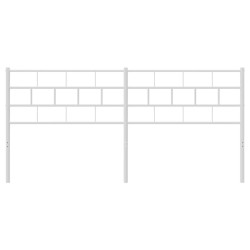 Tête de lit de remplacement métal blanc 200 cm 615844615844