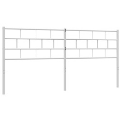Tête de lit de remplacement métal blanc 200 cm 615844615844