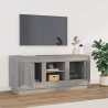 Meuble TV sonoma gris 102x35x45 cm bois d'ingénierie 615846615846