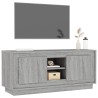 Meuble TV sonoma gris 102x35x45 cm bois d'ingénierie 615846615846