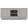 Meuble TV sonoma gris 102x35x45 cm bois d'ingénierie 615846615846