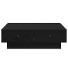 Table basse Chêne noir 90 x 90 x 28 cm Bois d'ingénierie 615847615847