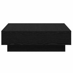 Table basse Chêne noir 90 x 90 x 28 cm Bois d'ingénierie 615847615847