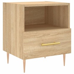 Table de chevet chêne sonoma 40x35x47,5 cm bois d’ingénierie 615849615849