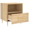 Table de chevet chêne sonoma 40x35x47,5 cm bois d’ingénierie 615849615849