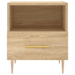 Table de chevet chêne sonoma 40x35x47,5 cm bois d’ingénierie 615849615849