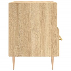 Table de chevet chêne sonoma 40x35x47,5 cm bois d’ingénierie 615849615849