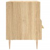 Table de chevet chêne sonoma 40x35x47,5 cm bois d’ingénierie 615849615849