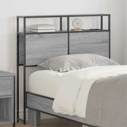Tête de lit de rangement Sonoma gris Bois d'ingénierie 615850615850