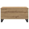 Table basse chêne artisanal 90x44,5x45 cm bois d'ingénierie 615860615860