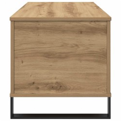 Table basse chêne artisanal 90x44,5x45 cm bois d'ingénierie 615860615860