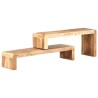 Meubles TV 2 pcs Bois d'acacia massif 615865615865