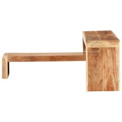 Meubles TV 2 pcs Bois d'acacia massif 615865615865