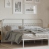 Tête de lit de remplacement métal blanc 200 cm 615869615869