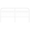 Tête de lit de remplacement métal blanc 200 cm 615869615869