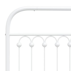Tête de lit de remplacement métal blanc 200 cm 615869615869