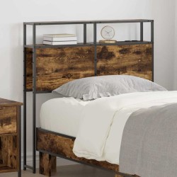 Tête de lit de rangement Chêne fumé Bois d'ingénierie 615870615870