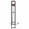 Tête de lit de rangement Chêne fumé Bois d'ingénierie 615870615870