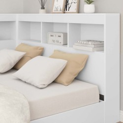 Tête de lit de rangement Blanc 207,5 x 137,5 x 76,5 cm 615874615874
