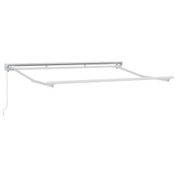 Auvent rétractable Sable 3,5 x 2 m Polyester et Aluminium 615875615875