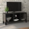 Meuble TV Gris 105x36x47 cm Métal et MDF 615877615877
