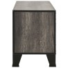 Meuble TV Gris 105x36x47 cm Métal et MDF 615877615877