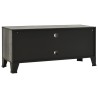 Meuble TV Gris 105x36x47 cm Métal et MDF 615877615877