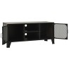 Meuble TV Gris 105x36x47 cm Métal et MDF 615877615877