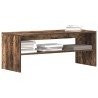 Meuble TV Chêne fumé 100x40x40 cm Bois d'ingénierie 615878615878