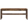Meuble TV Chêne fumé 100x40x40 cm Bois d'ingénierie 615878615878