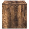 Meuble TV Chêne fumé 100x40x40 cm Bois d'ingénierie 615878615878