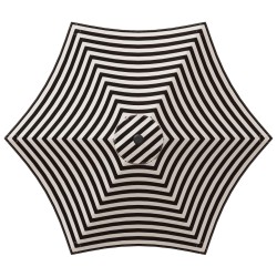 Parasol de jardin avec base 230 x 230 cm Polyester 615882615882