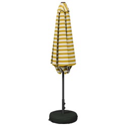 Parasol de jardin avec base 300 x 300 cm Polyester 615885615885