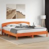 Tête de lit cire marron 180 cm bois massif de pin 615887615887
