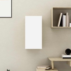 Meuble TV Blanc et chêne sonoma 30,5x30x60 cm Bois d’ingénierie 615888615888