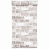 Papier peint 3D Solide Rayé Brique 10 x 0,53 m Tissu non tissé 615889615889