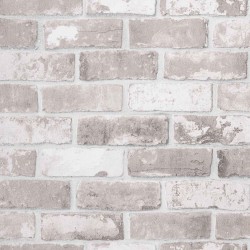 Papier peint 3D Solide Rayé Brique 10 x 0,53 m Tissu non tissé 615889615889