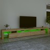 Meuble TV avec lumières LED Chêne sonoma 290x36,5x40 cm 615893615893