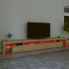 Meuble TV avec lumières LED Chêne sonoma 290x36,5x40 cm 615893615893