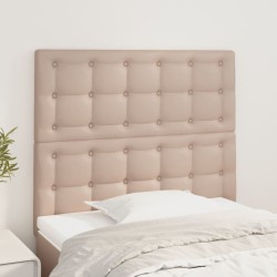 Tête de lit Cappuccino 80x5x118/128 cm Similicuir 615906615906